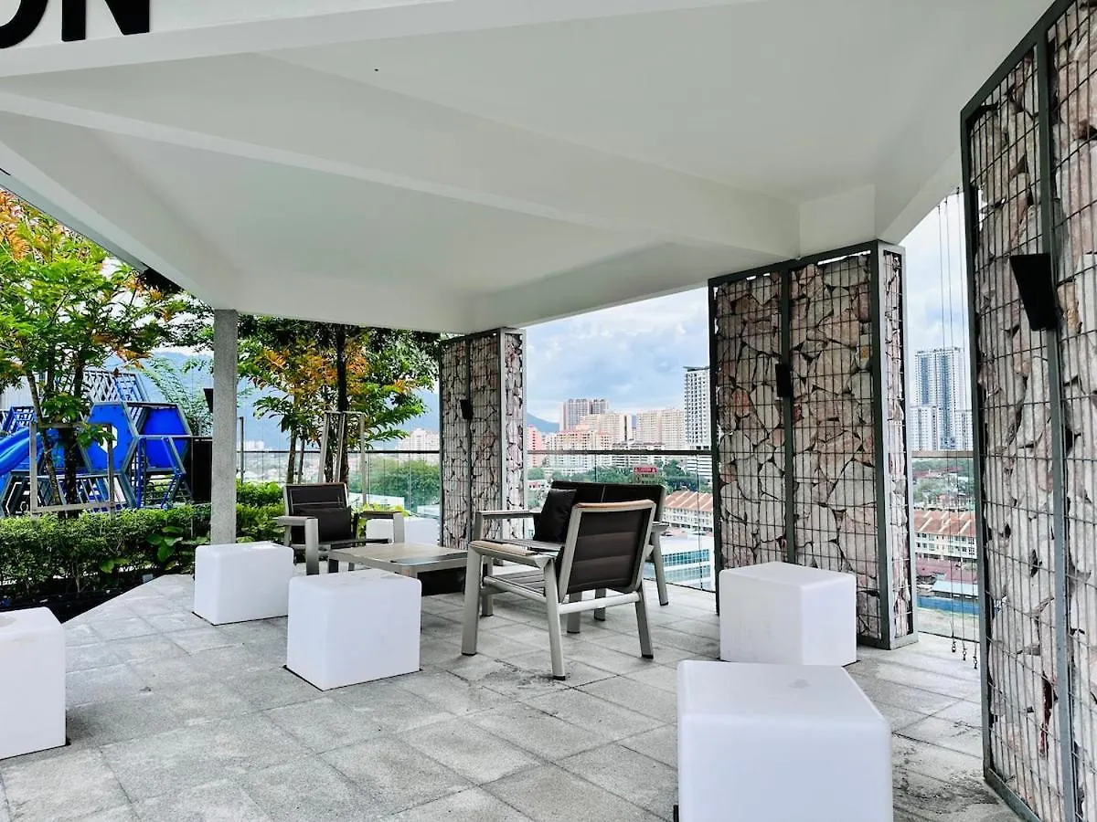 Apartamento Urban Rooftop Veiw Penang 3Br 10 Pax Jelutong