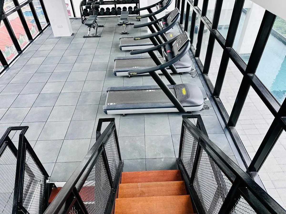 Apartamento Urban Rooftop Veiw Penang 3Br 10 Pax Jelutong