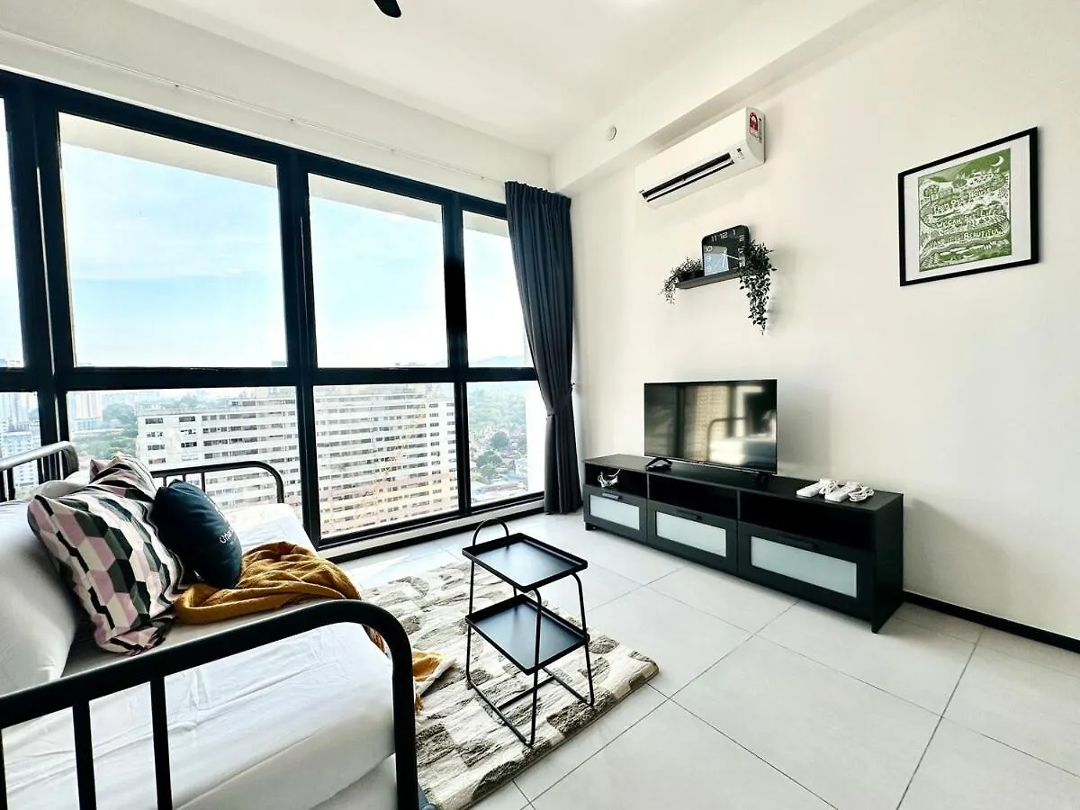 Апартаменты Urban Rooftop Veiw Penang 3Br 10 Pax Jelutong