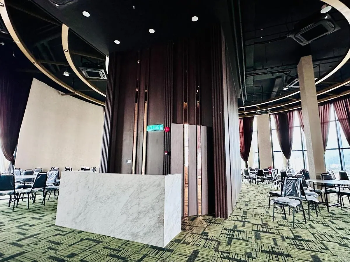 Urban Rooftop Veiw Penang 3Br 10 Pax Jelutong Апартаменты