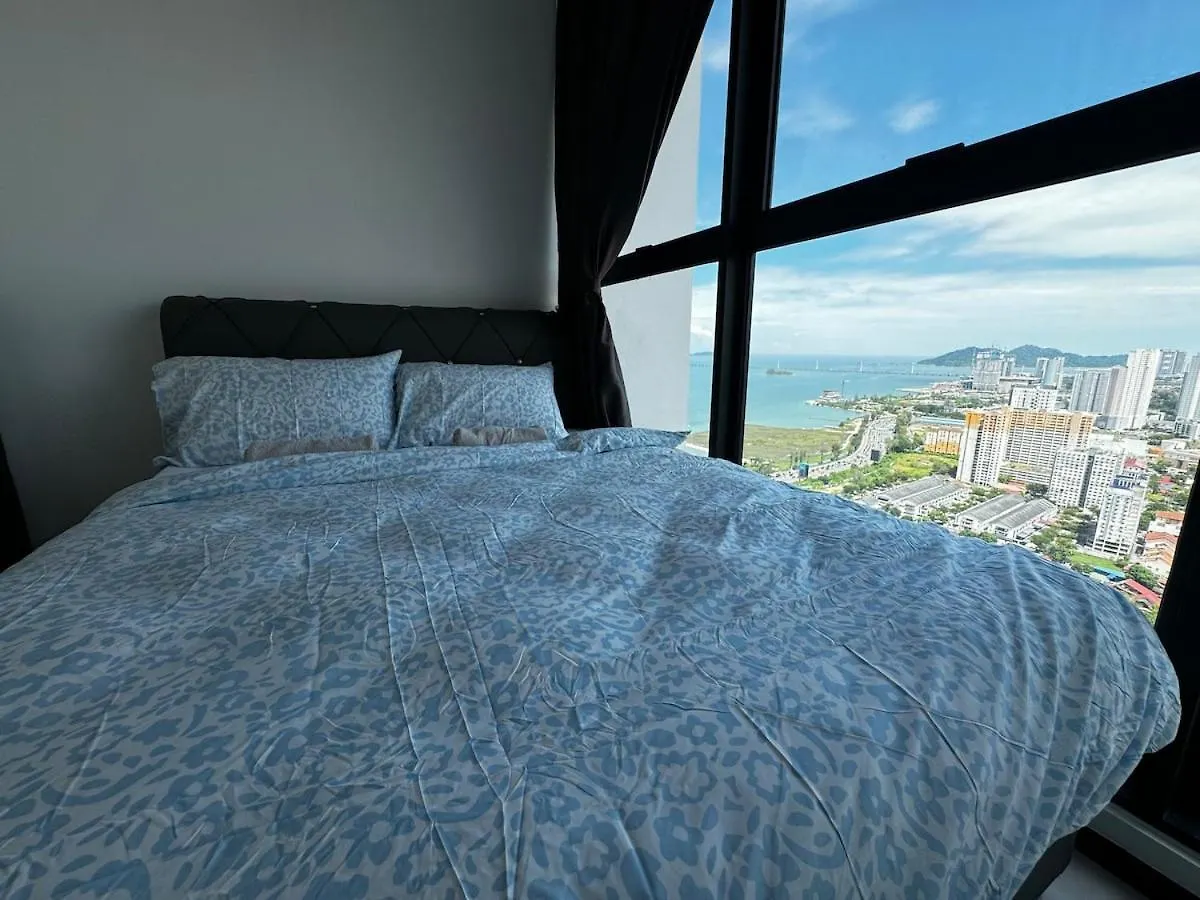 Urban Rooftop Veiw Penang 3Br 10 Pax Jelutong Малайзия